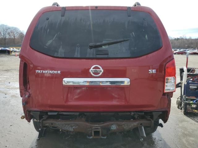 5N1AR18B38C667494 - 2008 NISSAN PATHFINDER S 红色 照片 6
