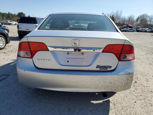 2HGFA1F39AH531386 - 2010 HONDA CIVIC VP SILVER photo 6