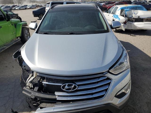 KM8SR4HF9FU105857 - 2015 HYUNDAI SANTA FE GLS SILVER photo 5