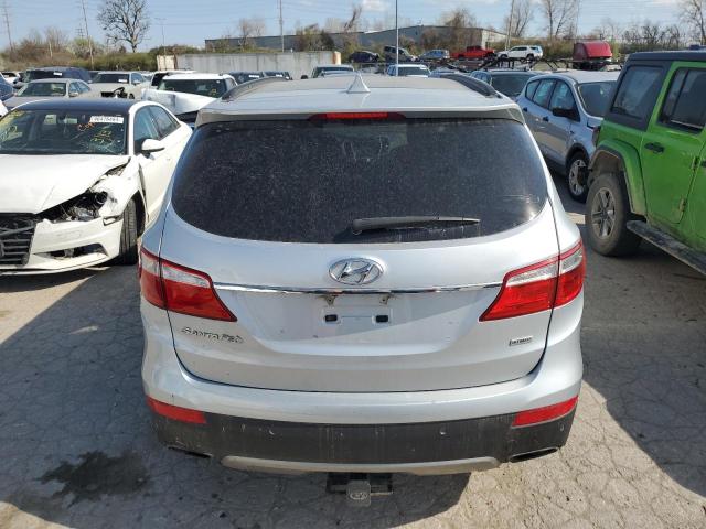 KM8SR4HF9FU105857 - 2015 HYUNDAI SANTA FE GLS SILVER photo 6