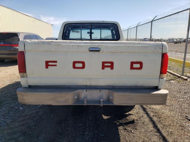 1FTEX15N5HKA88779 - 1987 FORD F150 WHITE photo 6