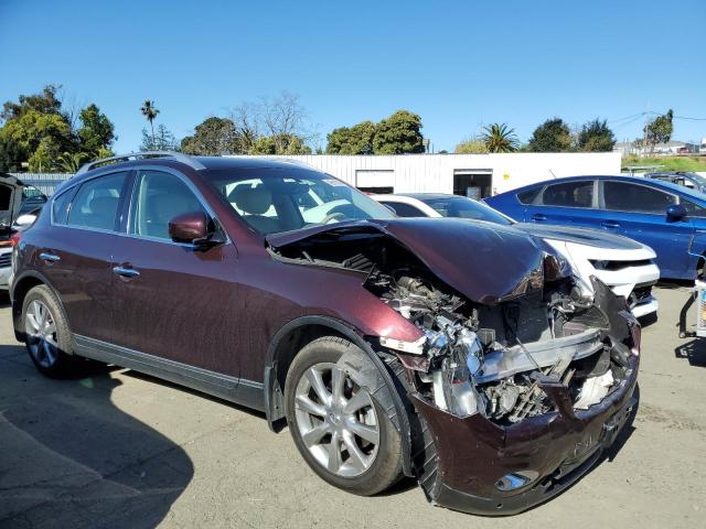 JN1AJ0HR4CM452974 - 2012 INFINITI EX35 BASE Բորդո լուսանկար 4