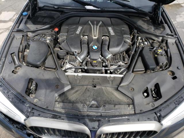 WBAJB9C51KB464039 - 2019 BMW M550XI GRAY photo 11