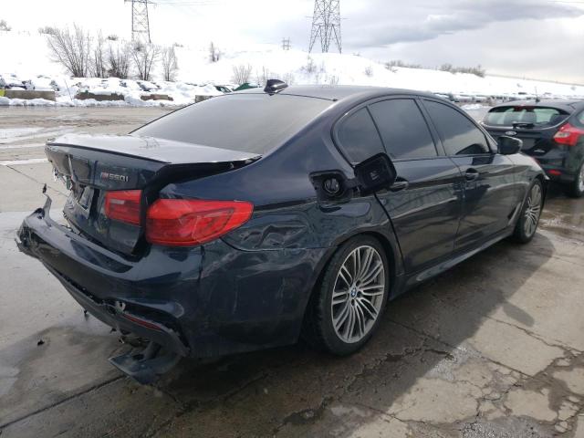 WBAJB9C51KB464039 - 2019 BMW M550XI GRAY photo 3