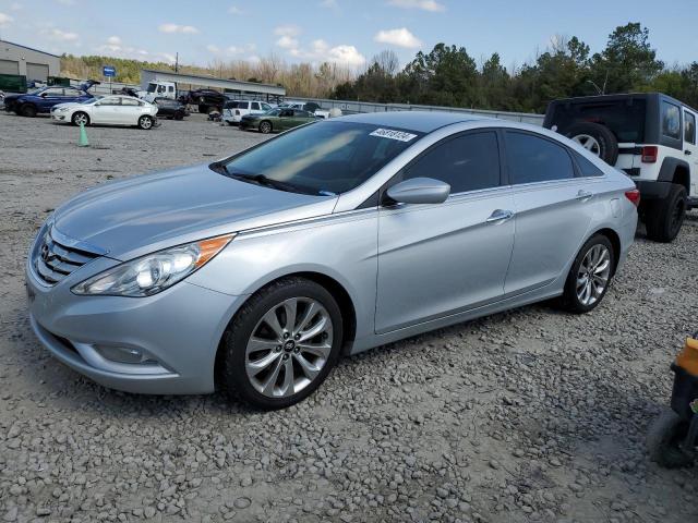 5NPEC4AC2DH707963 - 2013 HYUNDAI SONATA SE SILVER photo 1