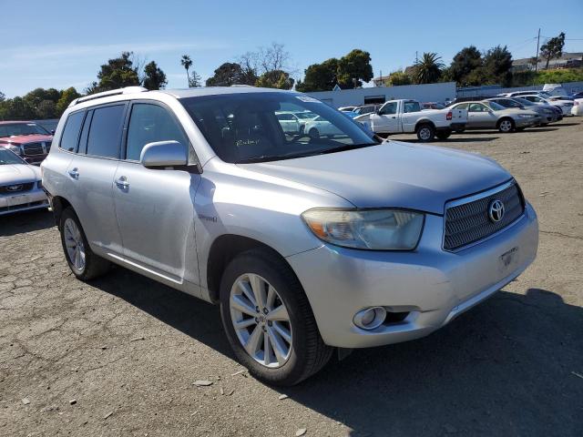 JTEEW44A282018705 - 2008 TOYOTA HIGHLANDER HYBRID LIMITED SILVER photo 4