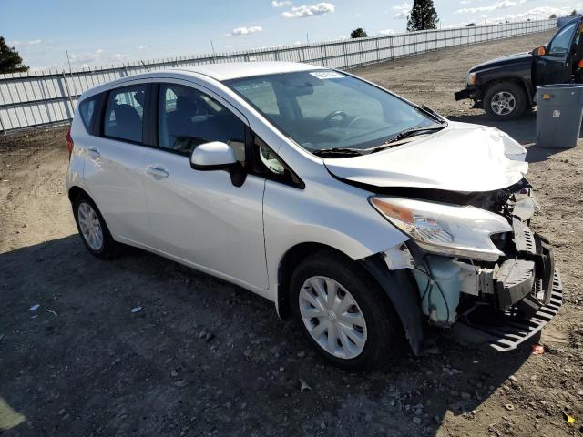 3N1CE2CPXEL366127 - 2014 NISSAN VERSA NOTE S WHITE photo 4