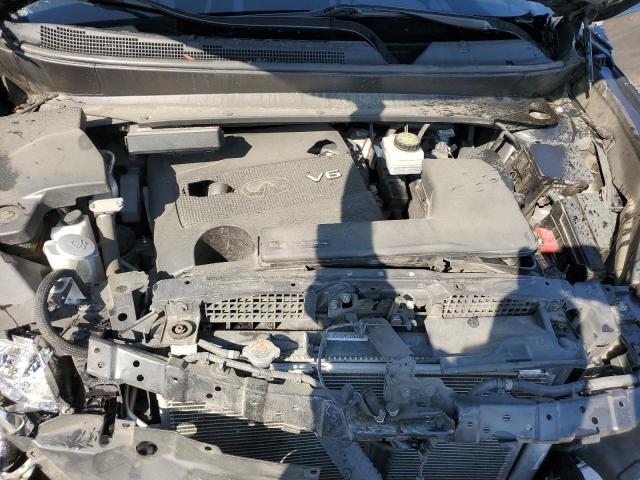 5N1AL0MN6DC352033 - 2013 INFINITI JX35 GRAY photo 12