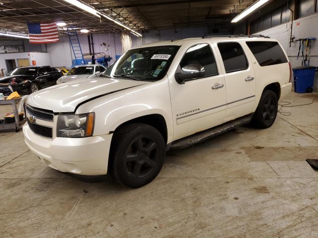 1GNFK36349R281792 - 2009 CHEVROLET SUBURBAN K1500 LTZ WHITE photo 1