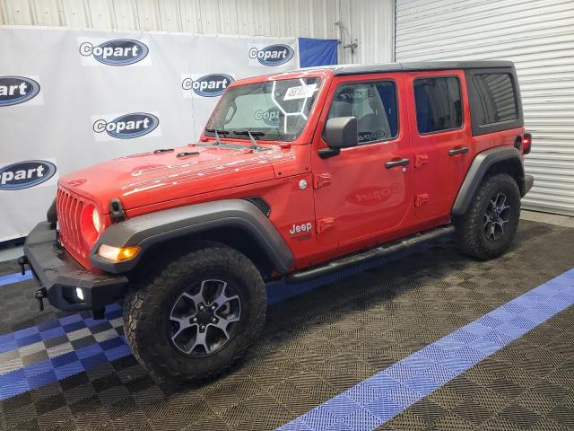 1C4HJXDG7JW126869 - 2018 JEEP WRANGLER U SPORT RED photo 1