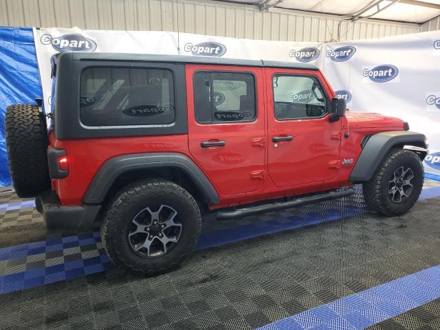 1C4HJXDG7JW126869 - 2018 JEEP WRANGLER U SPORT RED photo 3