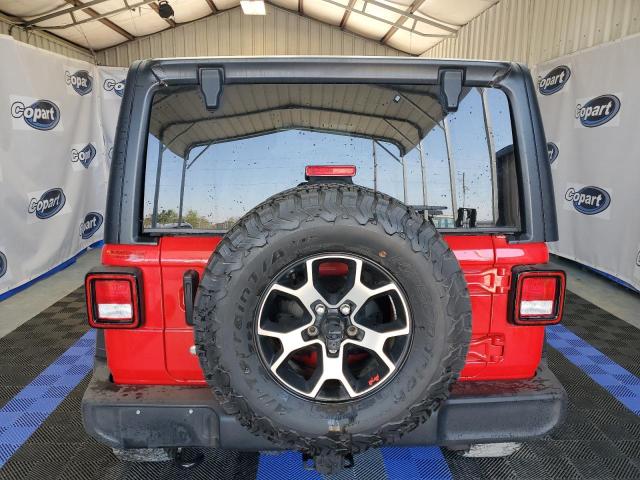 1C4HJXDG7JW126869 - 2018 JEEP WRANGLER U SPORT RED photo 6