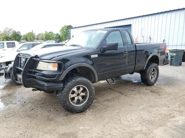 1FTRF14524NC24414 - 2004 FORD F150 BLACK photo 1