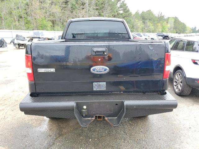 1FTRF14524NC24414 - 2004 FORD F150 BLACK photo 6