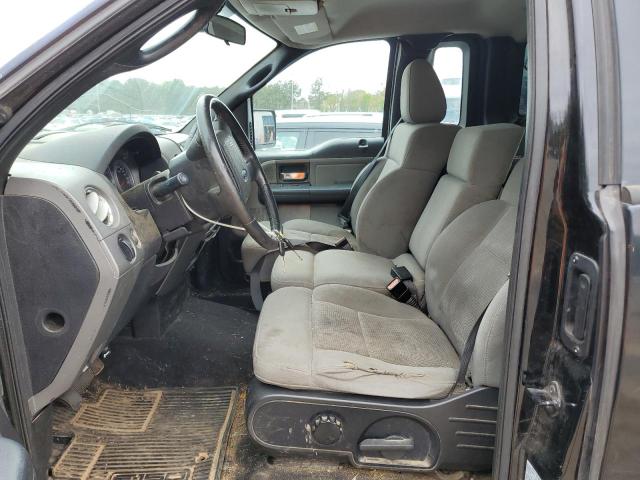 1FTRF14524NC24414 - 2004 FORD F150 BLACK photo 7