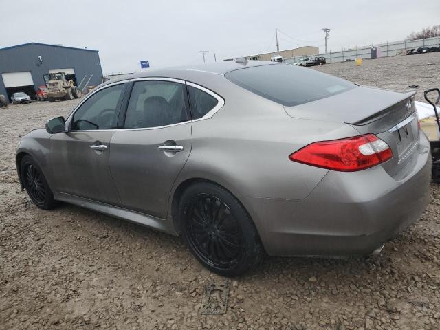 JN1AY1AP9CM530305 - 2012 INFINITI M56 GRAY photo 2