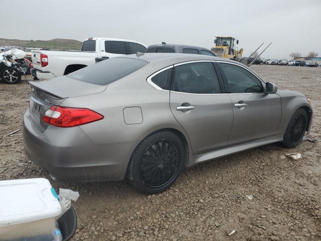 JN1AY1AP9CM530305 - 2012 INFINITI M56 GRAY photo 3