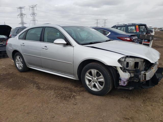 2G1WF5E31C1170779 - 2012 CHEVROLET IMPALA LS SILVER photo 4