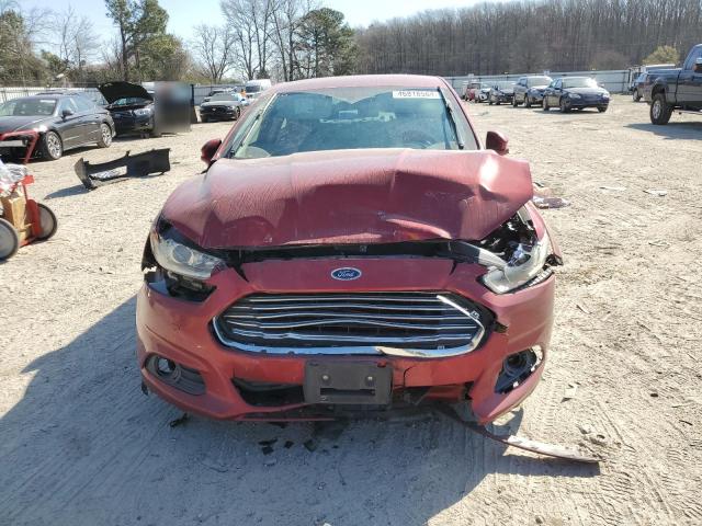 3FA6P0H75DR259005 - 2013 FORD FUSION SE MAROON photo 5