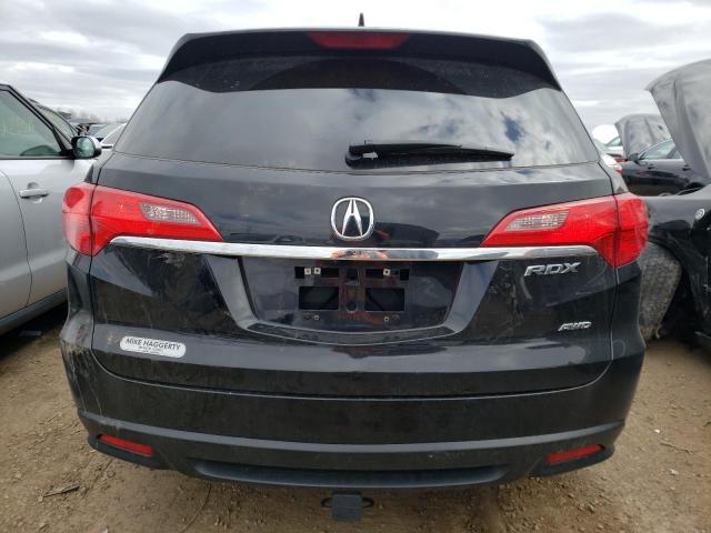 5J8TB4H56DL014344 - 2013 ACURA RDX TECHNOLOGY BLACK photo 6