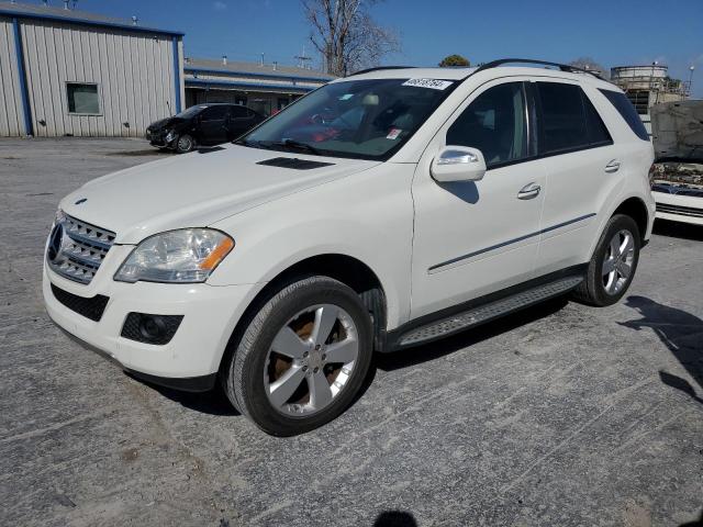 4JGBB86E39A480171 - 2009 MERCEDES-BENZ ML 350 WHITE photo 1