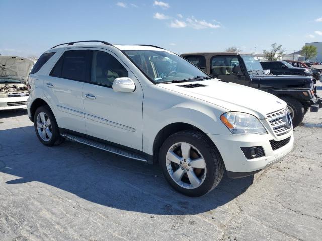 4JGBB86E39A480171 - 2009 MERCEDES-BENZ ML 350 WHITE photo 4