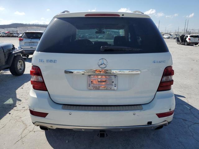 4JGBB86E39A480171 - 2009 MERCEDES-BENZ ML 350 WHITE photo 6