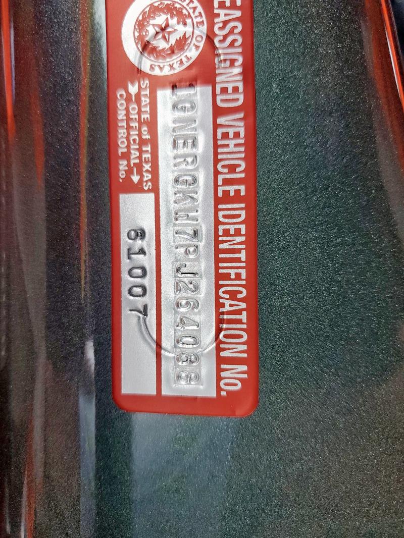 1GNERGKW7PJ264088 - 2023 CHEVROLET TRAVERSE LT GREEN photo 13