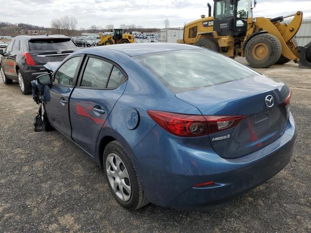 3MZBN1U70HM157668 - 2017 MAZDA 3 SPORT BLUE photo 2