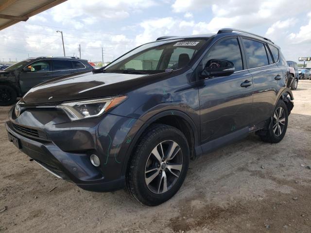 JTMWFREV5JJ212650 - 2018 TOYOTA RAV4 ADVENTURE GRAY photo 1