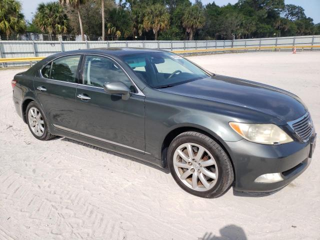 JTHCL46F695003684 - 2009 LEXUS LS 460 GREEN photo 4