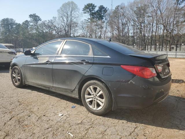 5NPEB4AC0DH644140 - 2013 HYUNDAI SONATA GLS BLACK photo 2