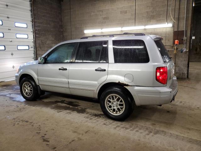 2HKYF18583H550884 - 2003 HONDA PILOT EXL SILVER photo 2