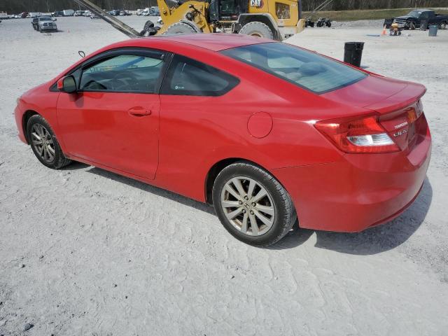 2HGFG3B85CH542593 - 2012 HONDA CIVIC EX RED photo 2