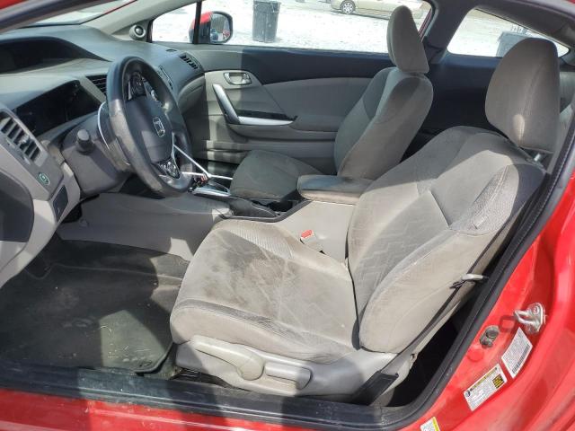 2HGFG3B85CH542593 - 2012 HONDA CIVIC EX RED photo 7