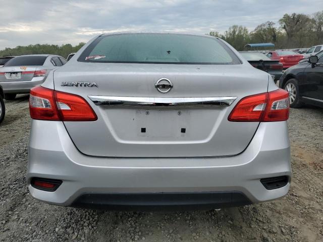 3N1AB7AP2HY370762 - 2017 NISSAN SENTRA S SILVER photo 6