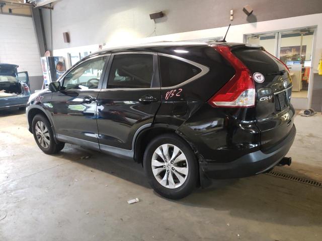 2HKRM4H79EH675697 - 2014 HONDA CR-V EXL BLACK photo 2