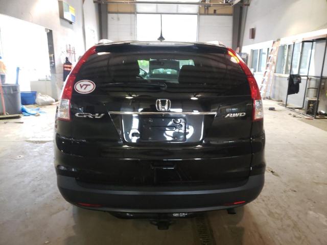 2HKRM4H79EH675697 - 2014 HONDA CR-V EXL BLACK photo 6