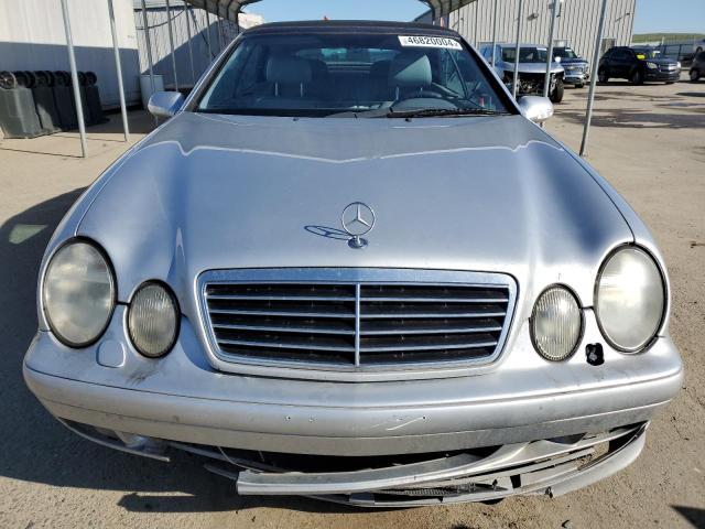 WDBLK65G92T119794 - 2002 MERCEDES-BENZ CLK 320 SILVER photo 5