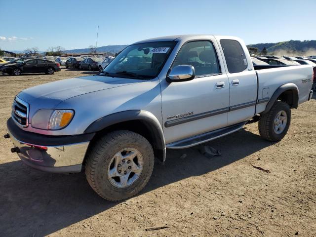 5TBBT4417YS081008 - 2000 TOYOTA TUNDRA ACCESS CAB SILVER photo 1