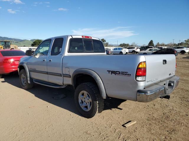 5TBBT4417YS081008 - 2000 TOYOTA TUNDRA ACCESS CAB ვერცხლისფერი ფოტო 2