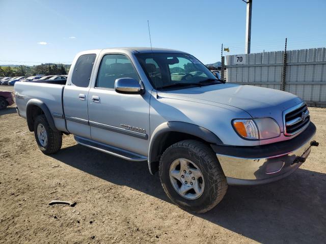 5TBBT4417YS081008 - 2000 TOYOTA TUNDRA ACCESS CAB ვერცხლისფერი ფოტო 4