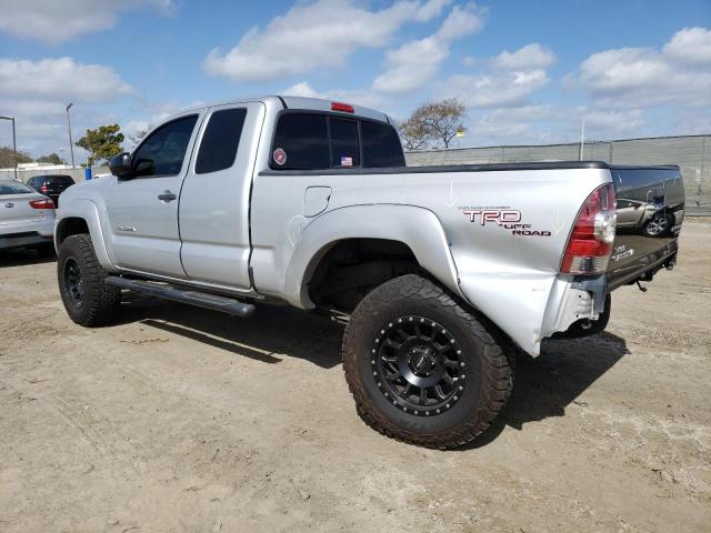 5TFTU4GN2BX005317 - 2011 TOYOTA TACOMA PRERUNNER ACCESS CAB SILVER photo 2