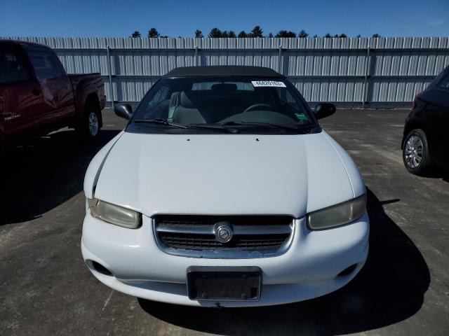 3C3EL45H0VT608022 - 1997 CHRYSLER SEBRING JX WHITE photo 5