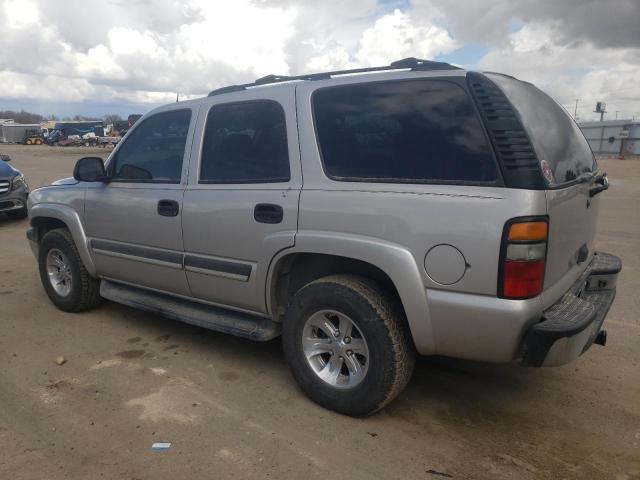 1GNEK13T85J120049 - 2005 CHEVROLET TAHOE K1500 TAN photo 2