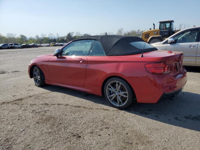 WBA2N3C56JVE45821 - 2018 BMW M240XI RED photo 2
