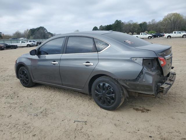 3N1AB7AP2FL647193 - 2015 NISSAN SENTRA S CHARCOAL photo 2