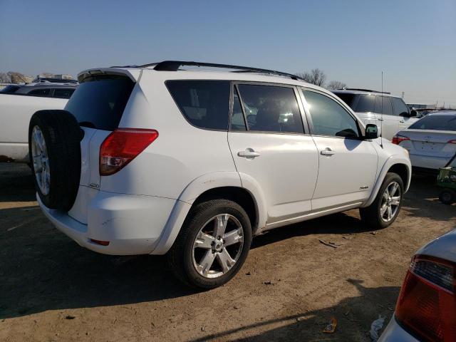 JTMBD32V765049859 - 2006 TOYOTA RAV4 SPORT WHITE photo 3