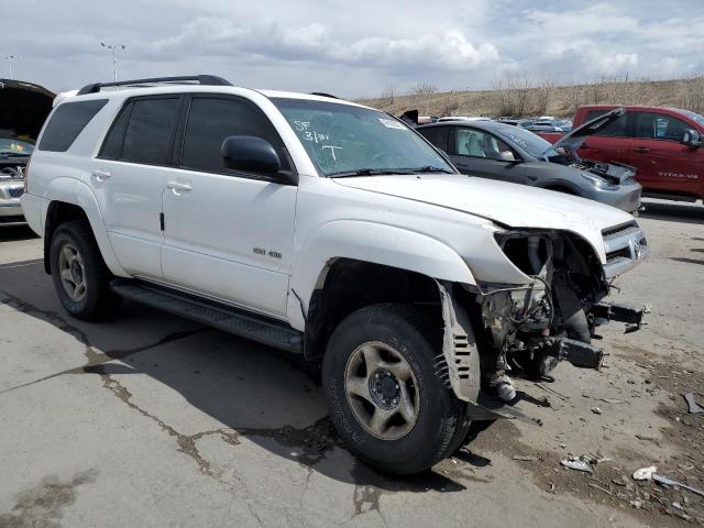 JTEBU14R250073143 - 2005 TOYOTA 4 RUNNER SR5 WHITE photo 4