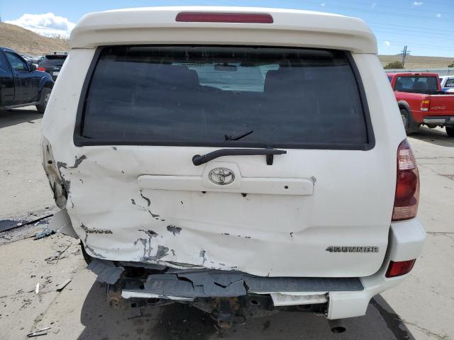 JTEBU14R250073143 - 2005 TOYOTA 4 RUNNER SR5 WHITE photo 6